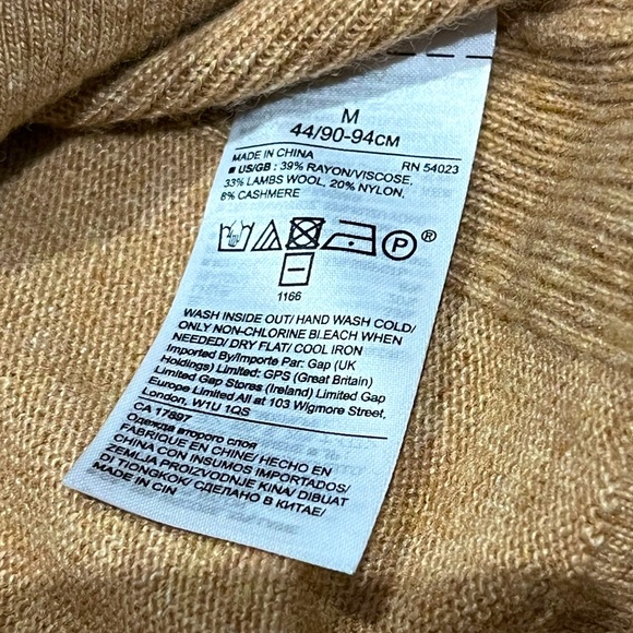 Banana Republic Cashmere/ Lambswool Blend Sweater Dress, Size Medium - Picture 5 of 6